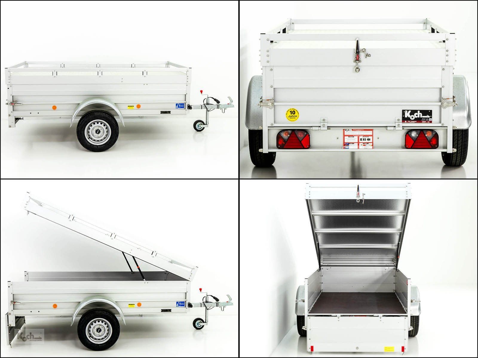 Anhänger des Typs Sonstige Koch DeckelanhÃ¤nger 125x250cm HÃ¶he:50cm 750kg|Typ U4|Angebot (Ko10400475So), Neumaschine in Winsen (Luhe) (Bild 11)